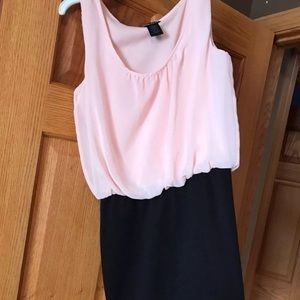 Light Pink Tight Mini Dress